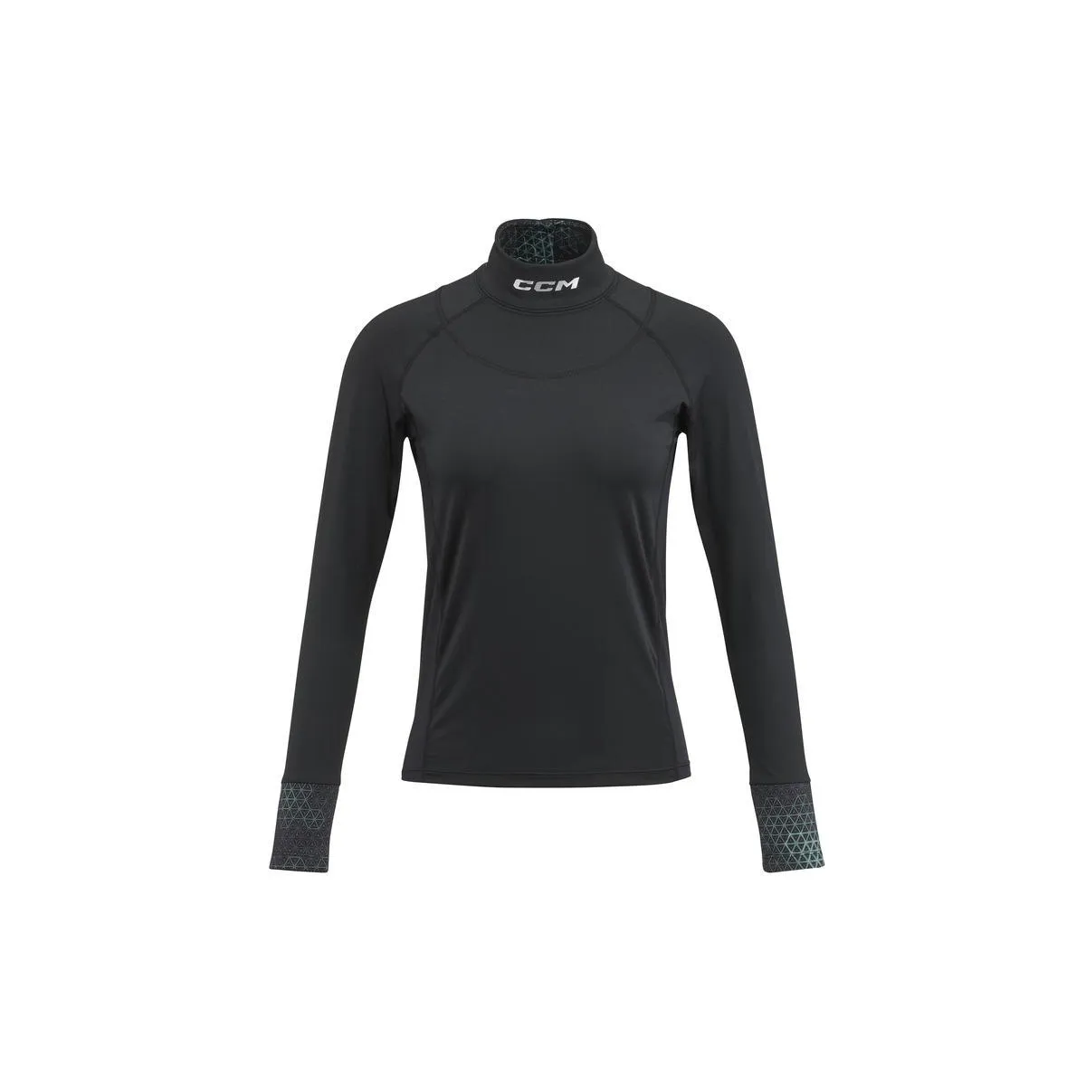 Shirt CCM Women Neck Guard LS