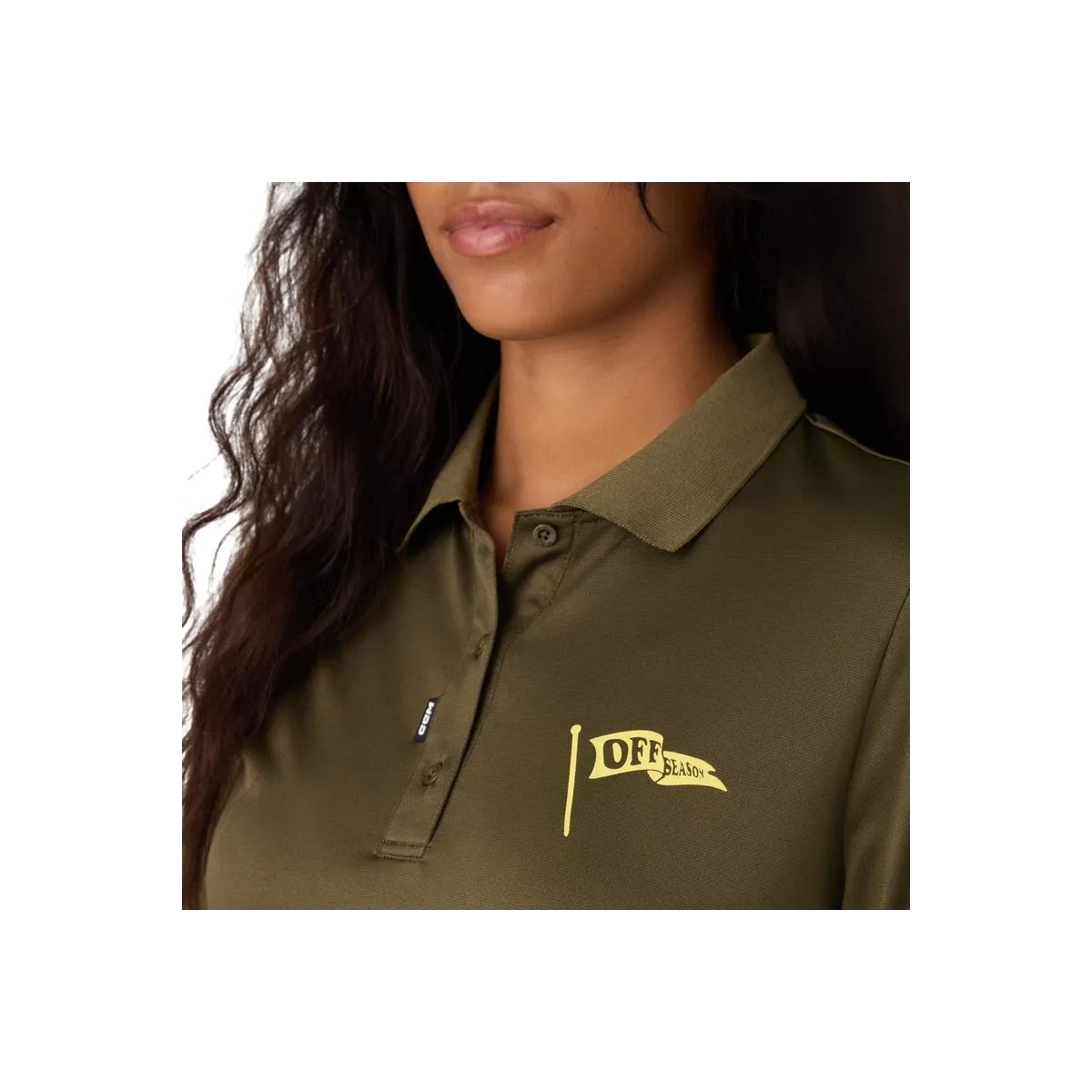 Shirt CCM Women Golf Polo Solid