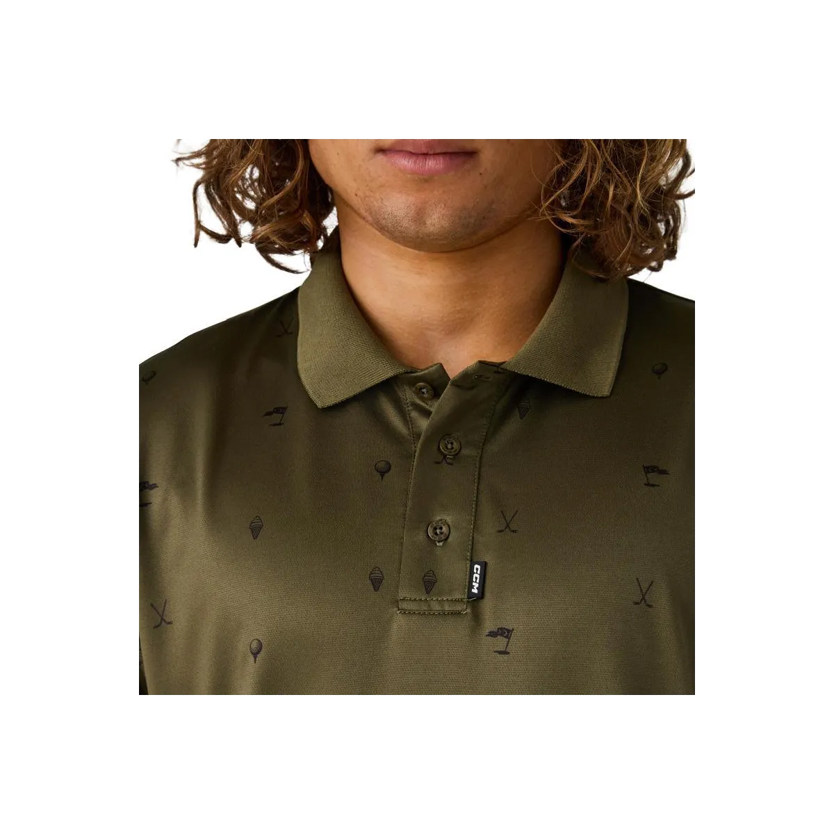 Shirt CCM Polo Print