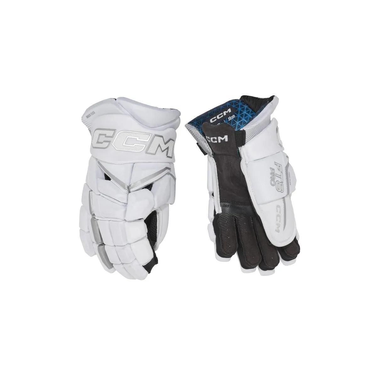 Rukavice CCM Jetspeed FT8 Pro White