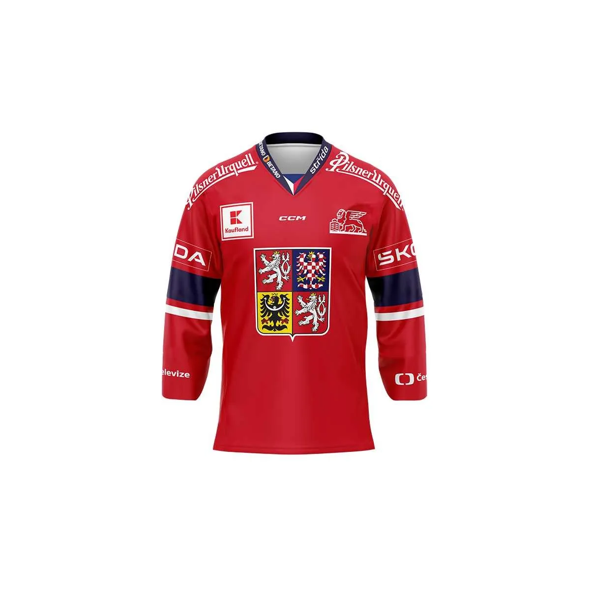 Dres fan ČR EHT s reklamou