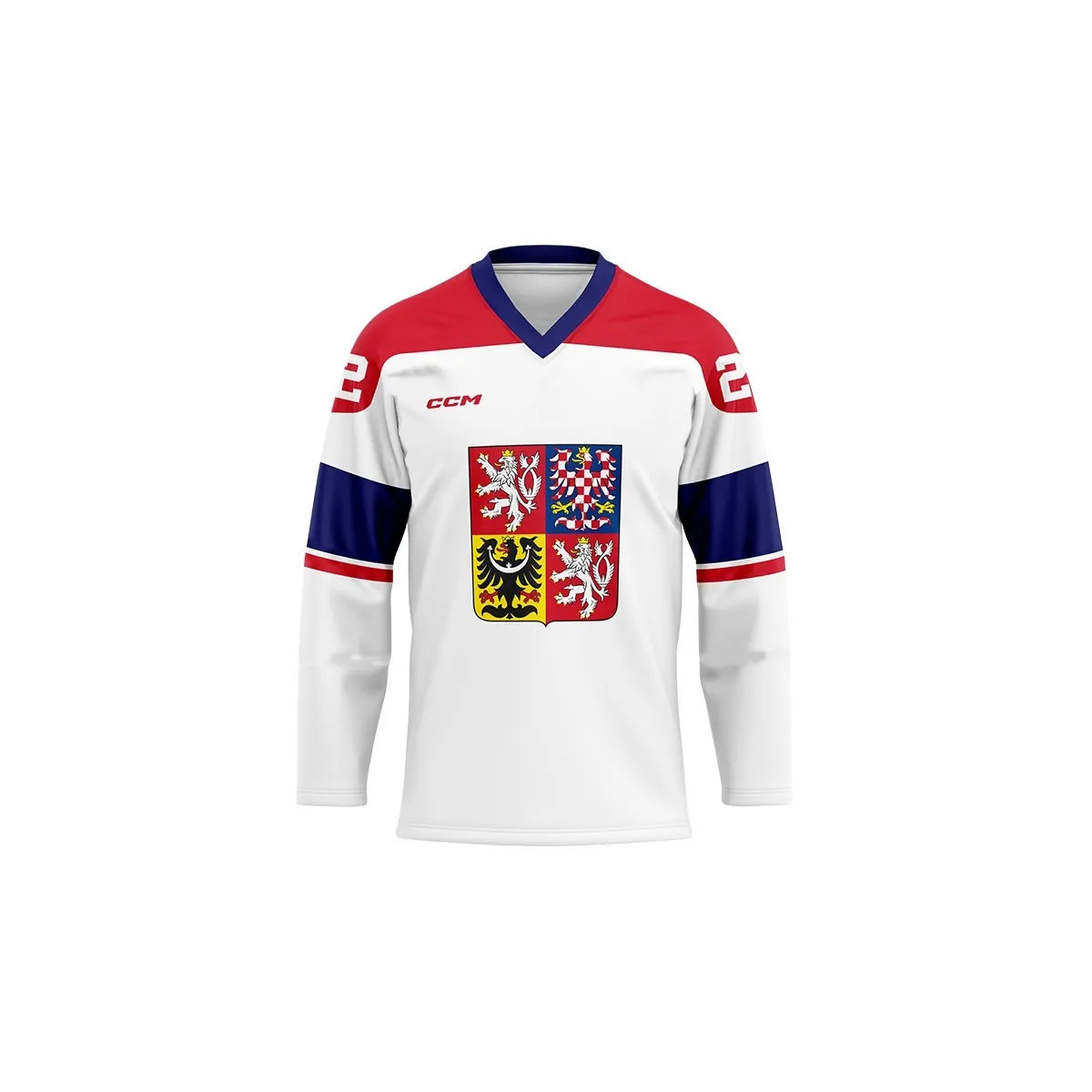 Fan Jersey Czechia Crest Tomáš Hertl 48