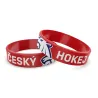 Silicone wristband Czech Hockey Red