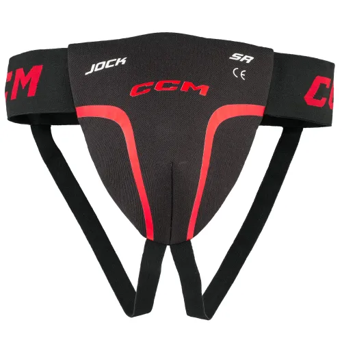 Suspenzor CCM Jock Yt BkRd OSFA
