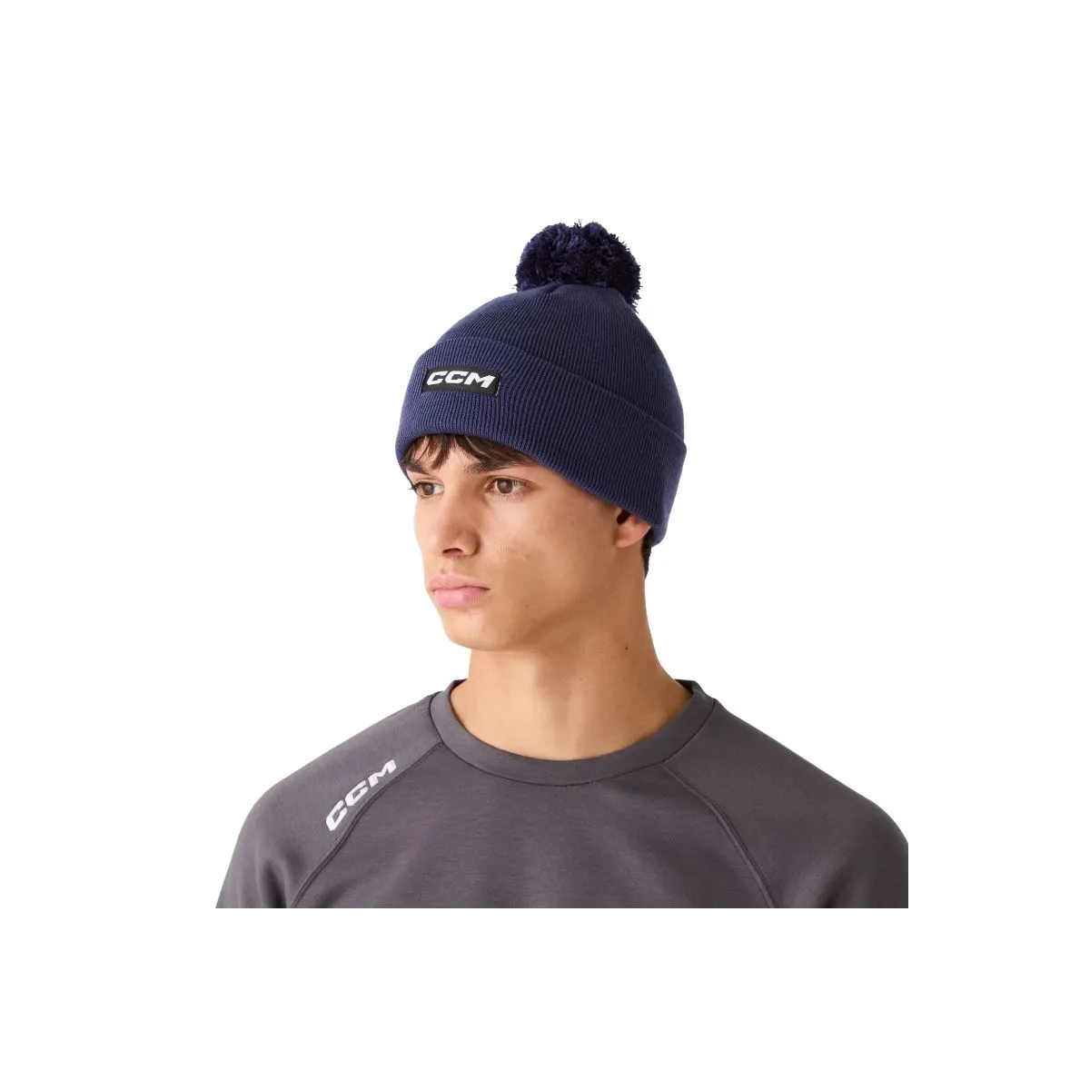 Zimná čiapka s brmbolcom CCM Essential Pom Knit