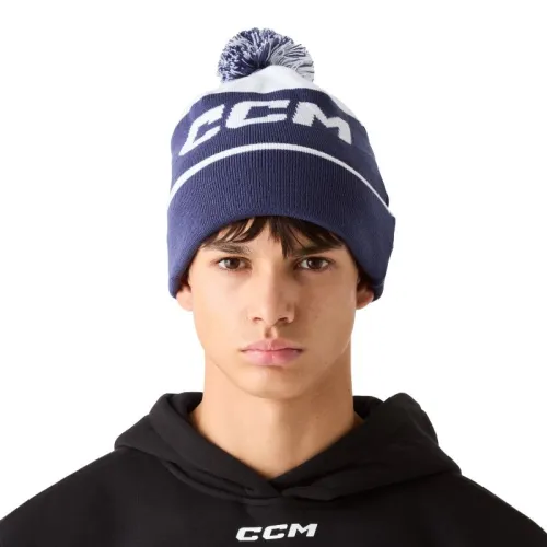 Zimná čiapka s brmbolcom CCM Essential Polar Fleece