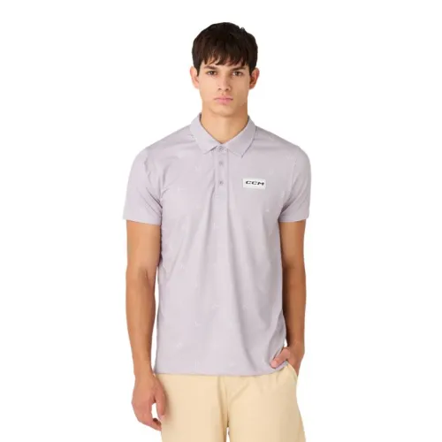 Tričko CCM Golf Polo Print